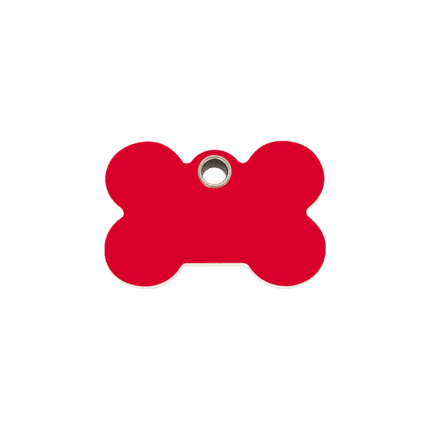 Vue avant - Médaille personnalisée Red Dingo Os Rouge S - Gravure incluse