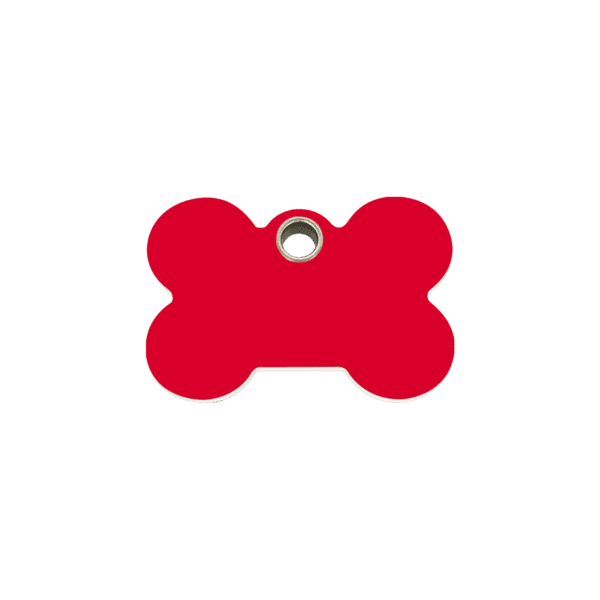Vue avant - Médaille personnalisée Red Dingo Os Rouge S - Gravure incluse