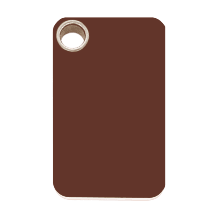 Vue avant - Médaille personnalisée pour chien Red Dingo brun taille L - Gravure incluse