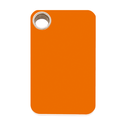 Vue avant - "Médaille personnalisée pour chien Red Dingo Orange L - Gravure incluse"