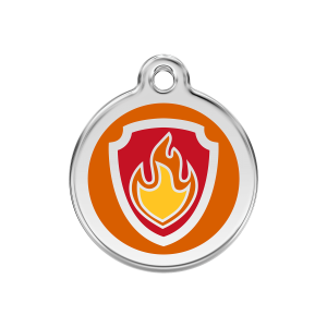 Médaille chien Nickelodeon Marshall Taille M Orange