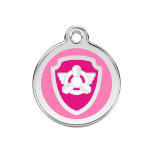 Médaille chien Nickelodeon Skye Rose Taille M