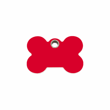 Vue avant - Médaille personnalisée Red Dingo Os Rouge S - Gravure incluse